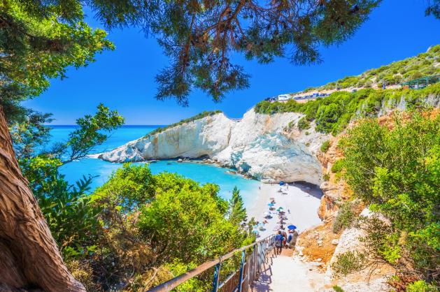 Ostrov Lefkada, Řecko