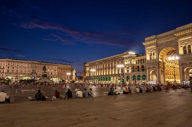 Piazza del Duomo - náměstí v Miláně