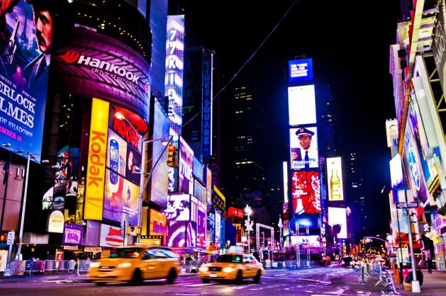 Times Square v New Yorku