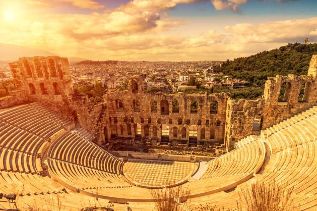 Odeon Heroda Attika v Athénách