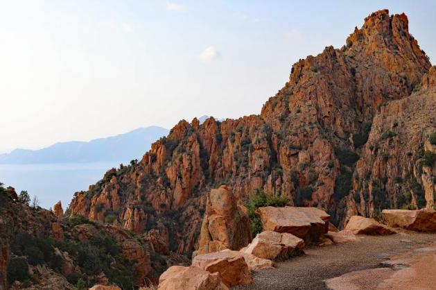 Calanques de Piana skály