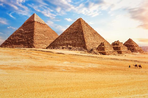 Pyramidy v Egyptě