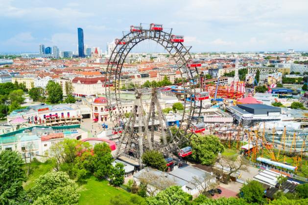 Zábavní park Práter Rakousko