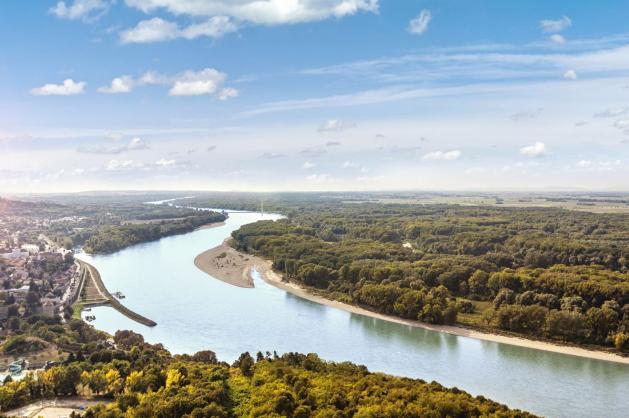 Národní park Donau-Auen Rakousko