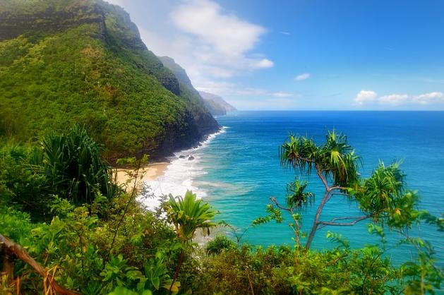 Kalalau, Na Pali, havajský ostrov