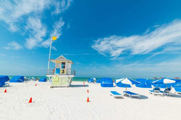 Clearwater Beach na Floridě