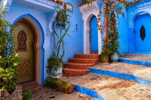 Chefchaouen dveře