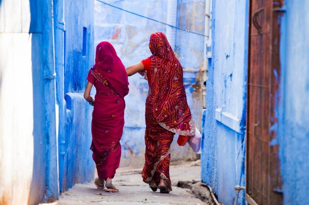 Indky v modrých ulicích