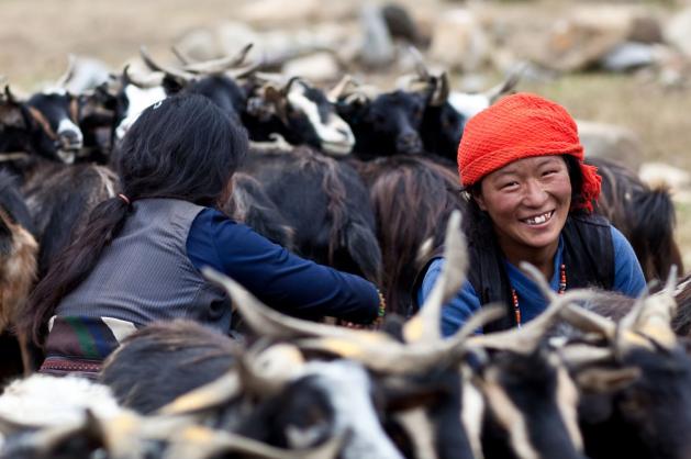 Tibetská žena