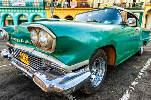 auto na Kubě
