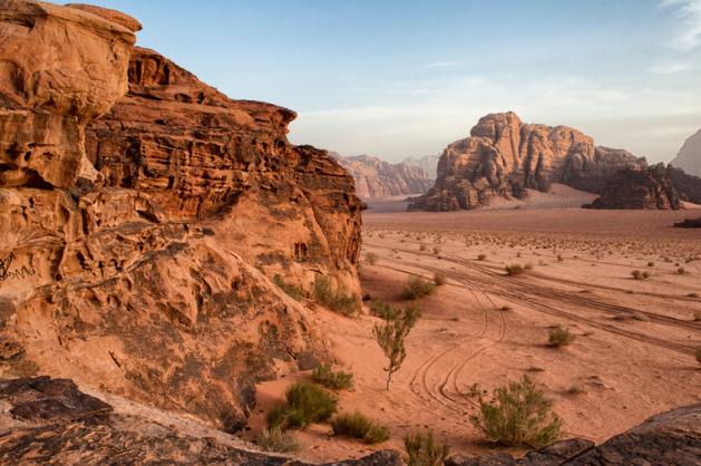 Wadi Rum skály