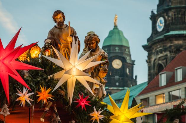 vánoční trhy Drážďany