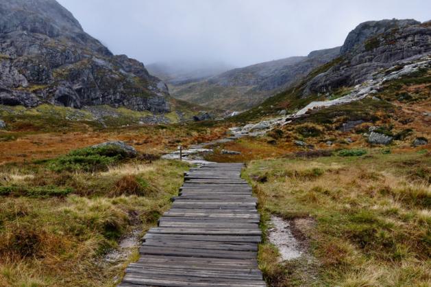 cesta na Kjerag