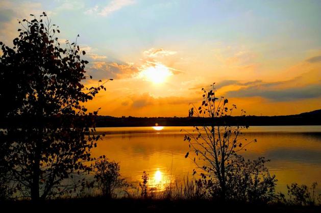 Berzdorfské jezero v Německu