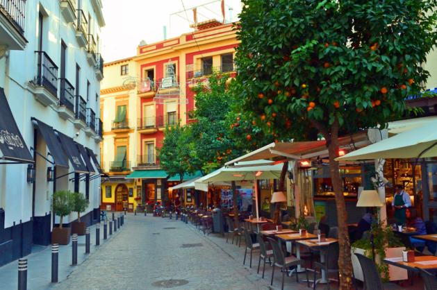 Barrio de Santa Cruz Sevilla