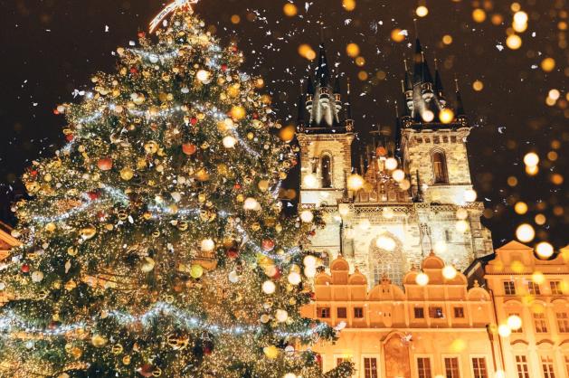 Nazdobený vánoční stromeček