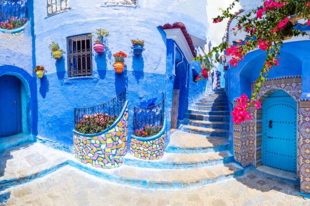 Chefchaouen schody