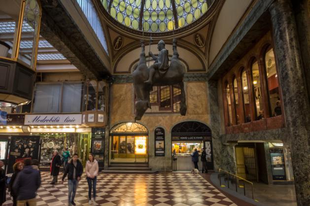 Palác Lucerna v Praze