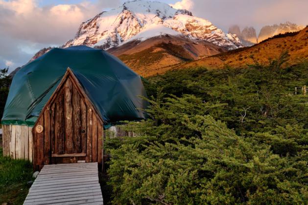 Torres del Paine ubytování