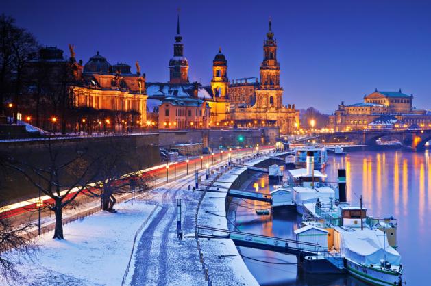 Drážďany nábřeží