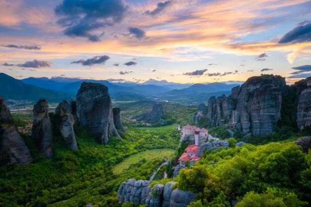 Meteora kláštery