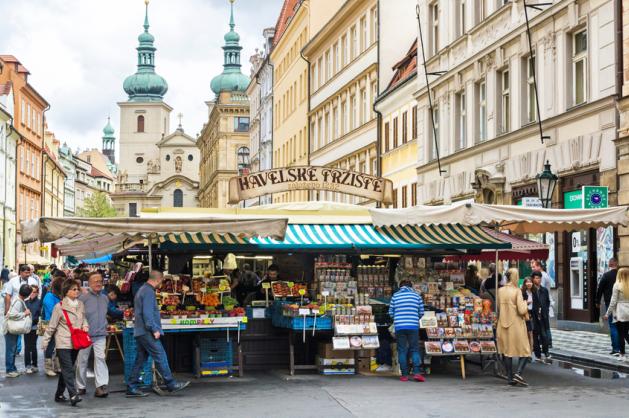 Havelské tržiště v Praze