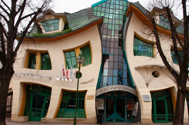 Křivý domek – Sopoty