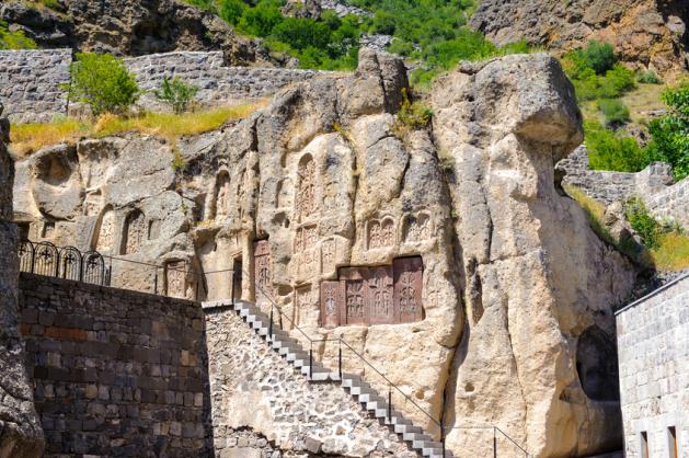 klášter Geghard Arménie