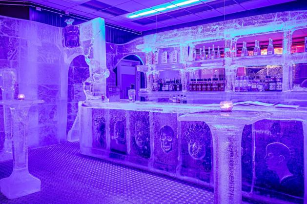 Ledový bar v Tromsu