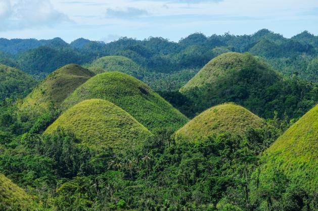 Čokoládové hory na ostrově Bohol