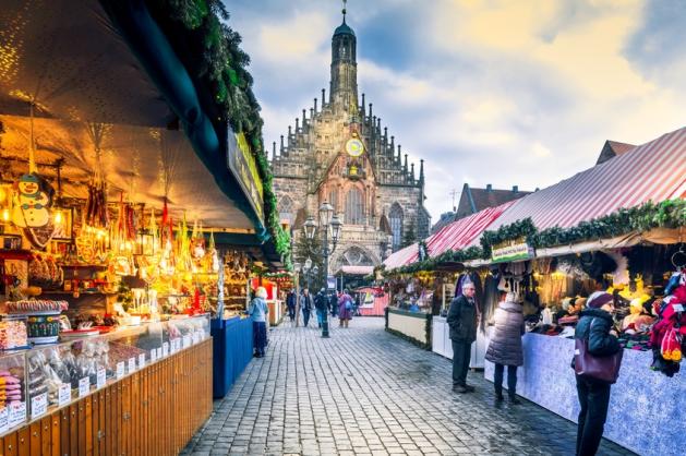 vánoční trhy Norimberk