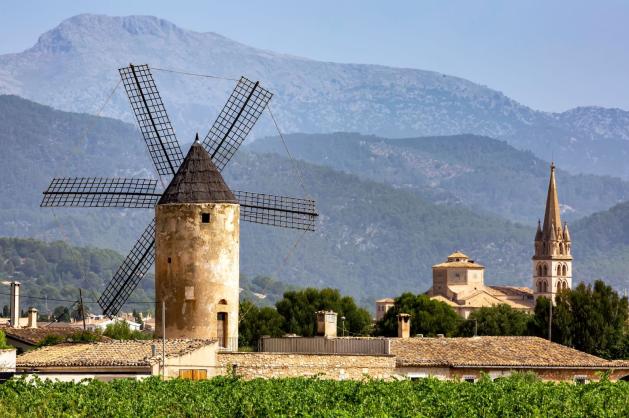 Srdce mallorské vinařské oblasti