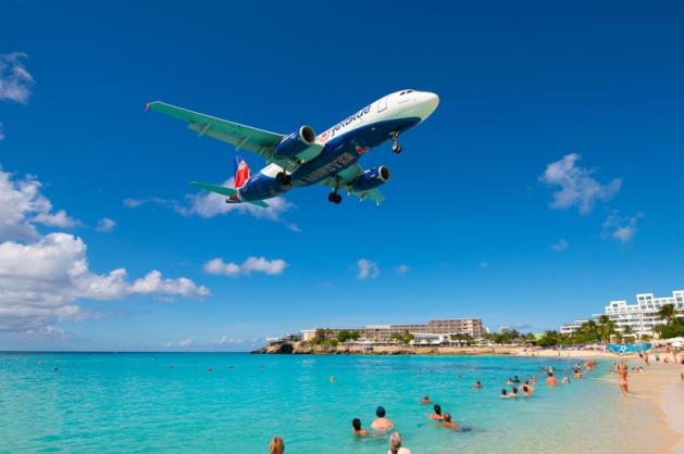 letiště Sint Marteen