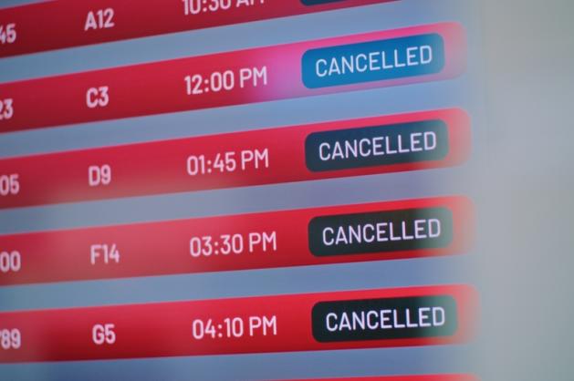 zrušené letecké spoje