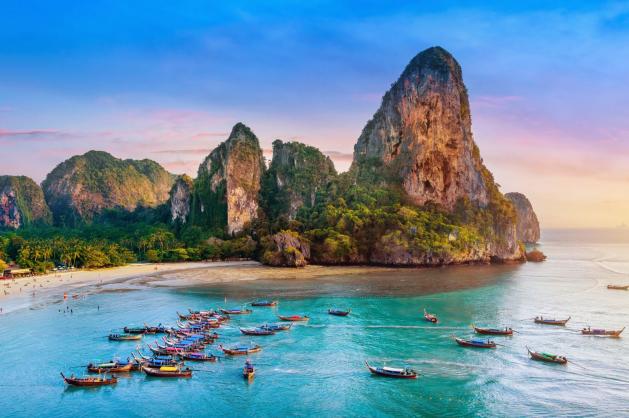 Tradiční thajské lodě 