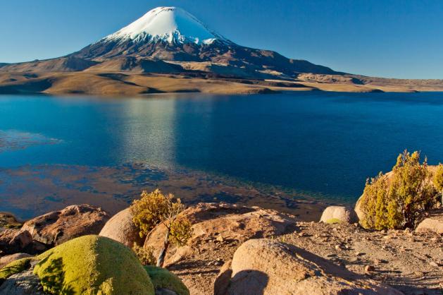 Národní park Lauca v Chile.