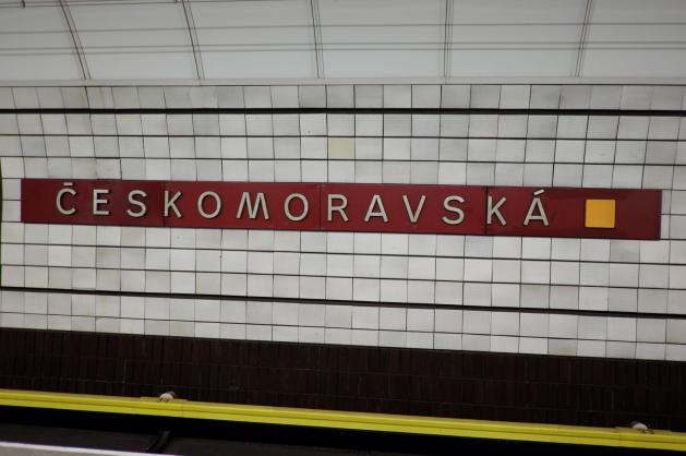 Metro B Českomoravská