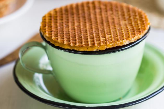 stroopwafel na hrnku