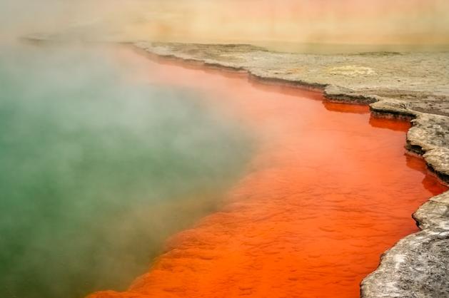 jezírko Wai-o-tapu 2