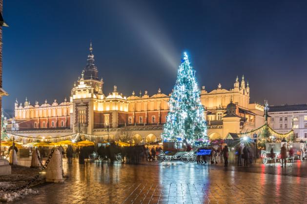 vánoční trhy Krakov