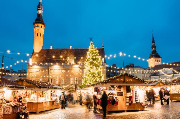 Vánoce v Tallinnu