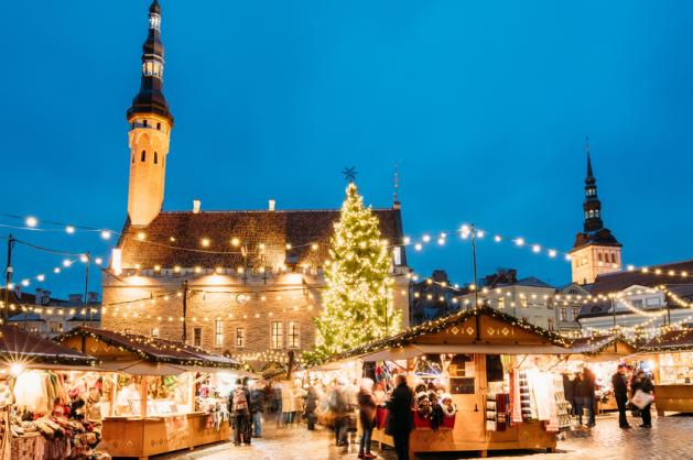 Vánoce v Tallinnu