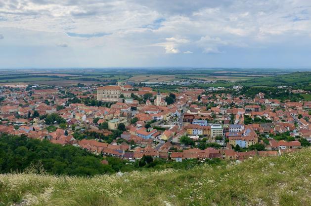 Mikulov z výšky