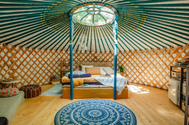 Yurt in the Wood