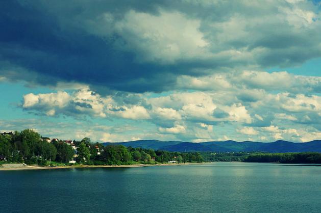 Žermanická přehrada u Ostravy