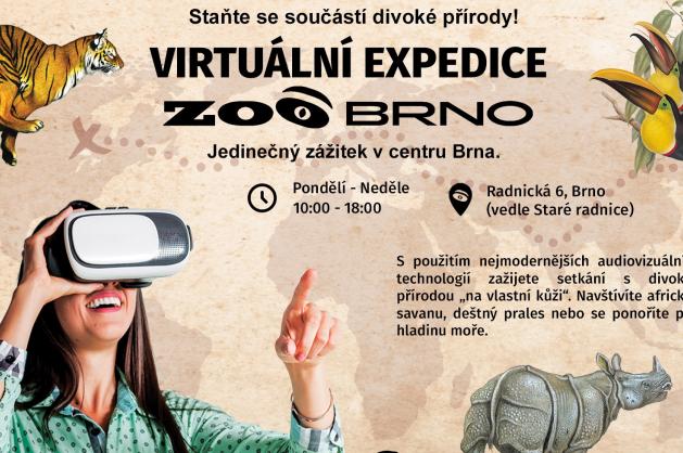 Virtuální expedice brněnská Zoo
