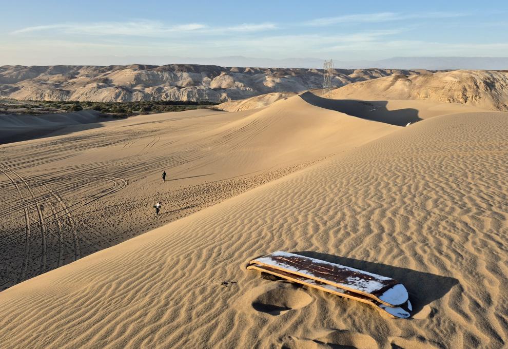 Peru – sandboarding