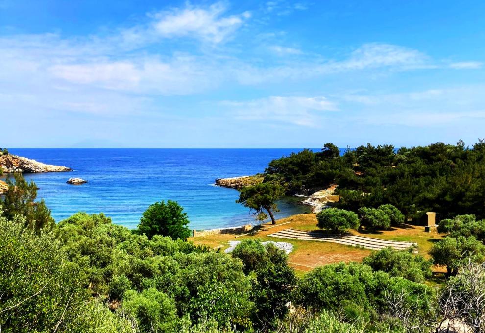 Aliki Beach na Thassosu