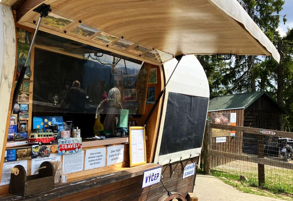 Horský bufet v Beskydech