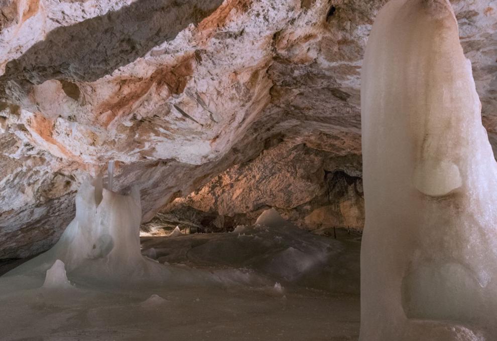Dobšinská ledová jeskyně Slovensko